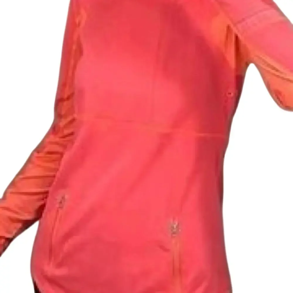 Lululemon Run Reflect Pullover Light Flare Pink Orange Activewear Gym Preppy